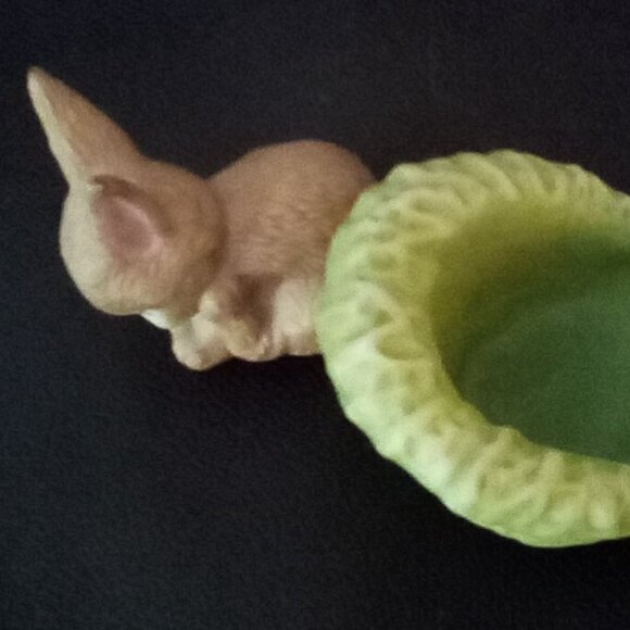 Vintage Woodland Surprises Rabbit Jacqueline B. Smith 1984 Franklin Figurine - Picture 3 of 12